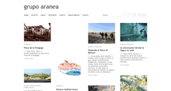Desktop Screenshot of grupoaranea.net